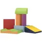 Juego de 7 Bloques de Espuma para Niños 1-3 Años Bloques Psicomotricidad Juguetes de Construcción 60x40x11 cm Multicolor Juego de 7 Bloques de Espuma para Niños 1-3 Años Bloques Psicomotricidad Juguetes de Construcción 60x40x11 cm Multicolor