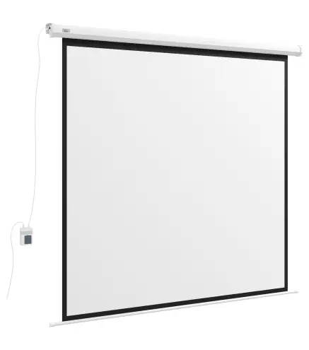 Pantalla de Proyección Formato 1:1 Control Remoto 172x172 cm (96 Pulgadas) Blanco