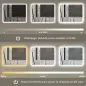 Espejo de Baño con Luz LED 90x70 cm con Bluetooth 3 Colores de Luz Función Antivaho Función de Memoria IP44 Espejo de Baño con Luz LED 90x70 cm con Bluetooth 3 Colores de Luz Función Antivaho Función de Memoria IP44