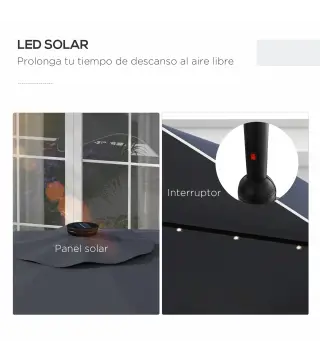 Sombrilla de Jardín