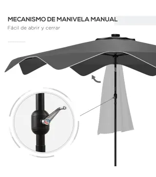 Sombrilla de Jardín