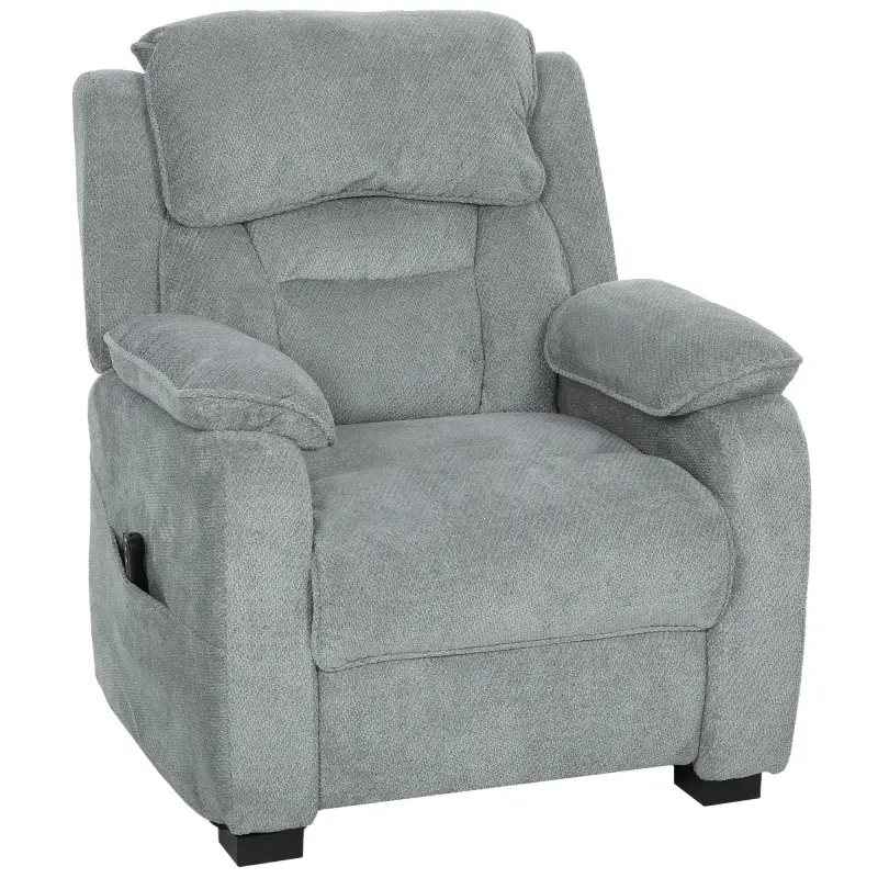 Sillón Relax Reclinable Eléctrico Motor Silencioso 2 Posiciones Memoria Reposapiés Reposacabezas Puerto USB y Bolsillos Sillón Relax Reclinable Eléctrico Motor Silencioso 2 Posiciones Memoria Reposapiés Reposacabezas Puerto USB y Bolsillos