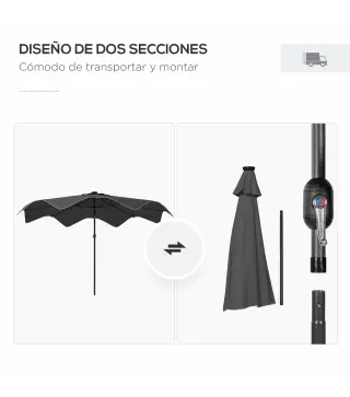 Sombrilla de Jardín