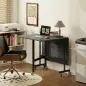 Mesa de Comedor Plegable para 4-6 Personas con Ruedas y Alas Abatibles Mesa Abatible para Cocina 120x80x73cm Negro Mesa de Comedor Plegable para 4-6 Personas con Ruedas y Alas Abatibles Mesa Abatible para Cocina 120x80x73cm Negro