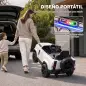 Coche Eléctrico SUV para Niños Land Rover Defender 12 V Mando a Distancia Suspensión Arranque Suave 2,7-4,5 km/h Blanco Coche Eléctrico SUV para Niños Land Rover Defender 12 V Mando a Distancia Suspensión Arranque Suave 2,7-4,5 km/h Blanco