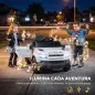Coche Eléctrico SUV para Niños Land Rover Defender 12 V Mando a Distancia Suspensión Arranque Suave 2,7-4,5 km/h Blanco Coche Eléctrico SUV para Niños Land Rover Defender 12 V Mando a Distancia Suspensión Arranque Suave 2,7-4,5 km/h Blanco