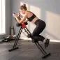 Máquina Abdominales Plegable con Monitor LCD para Entrenamiento de Cuerpo Completo en Casa Rojo y Negro Máquina Abdominales Plegable con Monitor LCD para Entrenamiento de Cuerpo Completo en Casa Rojo y Negro