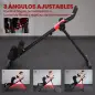 Máquina Abdominales Plegable con Monitor LCD para Entrenamiento de Cuerpo Completo en Casa Rojo y Negro Máquina Abdominales Plegable con Monitor LCD para Entrenamiento de Cuerpo Completo en Casa Rojo y Negro
