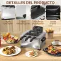 Freidora 5L Temperatura Ajustable hasta 190°C Ventana Visualización Protección Sobrecalentamiento Temporizador 60 min Freidora 5L Temperatura Ajustable hasta 190°C Ventana Visualización Protección Sobrecalentamiento Temporizador 60 min
