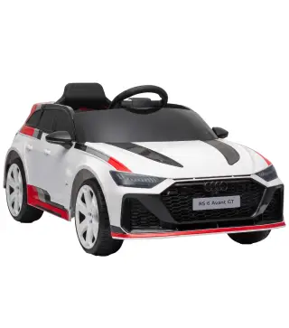 Coche Eléctrico para Niños Audi RS 6 Avant GT 12V con Mando a Distancia 2,4G Motor Doble Arranque Progresivo Suspensión