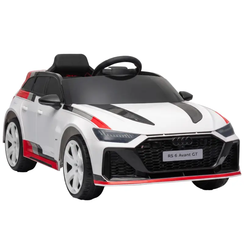Coche Eléctrico para Niños Audi RS 6 Avant GT 12V con Mando a Distancia 2,4G Motor Doble Arranque Progresivo Suspensión Coche Eléctrico para Niños Audi RS 6 Avant GT 12V con Mando a Distancia 2,4G Motor Doble Arranque Progresivo Suspensión