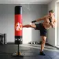 Saco de Boxeo de Pie para Adultos 156 cm con 12 Ventosas Absorción de Impactos para Kickboxing MMA Muay Thai Rojo Saco de Boxeo de Pie para Adultos 156 cm con 12 Ventosas Absorción de Impactos para Kickboxing MMA Muay Thai Rojo