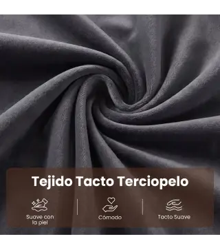Sofá Cama 1 Plaza Convertible 4 en 1 Sillón Cama Tapizado en Terciopelo Respaldo Ajustable Gris Oscuro