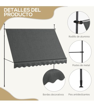 Toldo Manual Retráctil