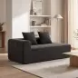 Sofá de 2 Plazas de Chenilla con 2 Almohadas Asiento con Muelles No Requiere Montaje 71,5x91,5x83 cm Gris Oscuro Sofá de 2 Plazas de Chenilla con 2 Almohadas Asiento con Muelles No Requiere Montaje 71,5x91,5x83 cm Gris Oscuro