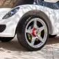 Correpasillos para Bebés de 18-36 Meses Licencia de Porsche con 2 Faros Bocina Sonido de Arranque 63x28,5x38 cm Blanco