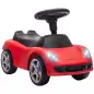 Correpasillos para Bebés de 18-36 Meses Licencia de Porsche con 2 Faros Bocina Sonido de Arranque 63x28,5x38 cm Rojo