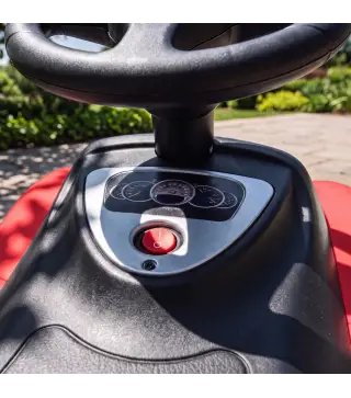 Correpasillos para Bebés de 18-36 Meses Licencia de Porsche con 2 Faros Bocina Sonido de Arranque 63x28,5x38 cm Rojo