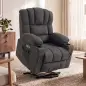 Sillón Relax Reclinable Eléctrico Levanta Personas Masaje Vibratorio y Calor Asiento Ancho USB-C USB-A Bolsillos Negro Sillón Relax Reclinable Eléctrico Levanta Personas Masaje Vibratorio y Calor Asiento Ancho USB-C USB-A Bolsillos Negro