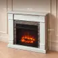 Chimenea Eléctrica Decorativa 1800W con Efecto de Llama de 3 Brillos Termostato Temporizador Mando a Distancia Natural Chimenea Eléctrica Decorativa 1800W con Efecto de Llama de 3 Brillos Termostato Temporizador Mando a Distancia Natural