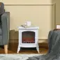 Chimenea decorativa con Termostato Ajustable y Protección Sobrecalentamiento para Salas 20-25 m² 36,5x24x45,5 cm Blanco Chimenea decorativa con Termostato Ajustable y Protección Sobrecalentamiento para Salas 20-25 m² 36,5x24x45,5 cm Blanco