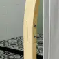 Toallero de Pie de Bambú con 3 Barras y Estante de Almacenamiento para Baño y Lavandería 50x29x84 cm Natural