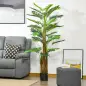 Palmera Artificial 1,85 m Árbol Artificial Tronco Ramas Musgo Hojas Gran Realismo Maceta Incluida Verde Palmera Artificial 1,85 m Árbol Artificial Tronco Ramas Musgo Hojas Gran Realismo Maceta Incluida Verde