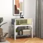 Casa de Tortugas de Madera con Estante Soporte para Lámpara Paneles Transparentes Techo Abatible Bandeja Gris Casa de Tortugas de Madera con Estante Soporte para Lámpara Paneles Transparentes Techo Abatible Bandeja Gris