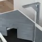 Casa de Tortugas de Madera con Estante Soporte para Lámpara Paneles Transparentes Techo Abatible Bandeja Gris Casa de Tortugas de Madera con Estante Soporte para Lámpara Paneles Transparentes Techo Abatible Bandeja Gris