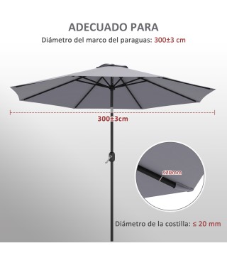 Toldo de Sombrilla