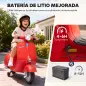 Moto Eléctrica para Niños Licencia VESPA Arranque Suave Ruedines Desmontables Luz Delantera Música, Bocina USB Rojo Moto Eléctrica para Niños Licencia VESPA Arranque Suave Ruedines Desmontables Luz Delantera Música, Bocina USB Rojo