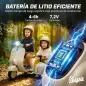 Moto Eléctrica para Niños Licencia VESPA con 2 Asientos Arranque Suave Luz Delantera Música USB y Almacenamiento Crema Moto Eléctrica para Niños Licencia VESPA con 2 Asientos Arranque Suave Luz Delantera Música USB y Almacenamiento Crema