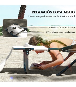 Tumbona Plegable