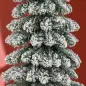 Árbol de Navidad Estrecho Nevado 180 cm con 395 Ramas y Soporte de Metal Plegable para Salón Interior Verde