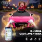 Coche Eléctrico Niños Audi R8 Spyder 12V con Mando a Distancia 2,4 G 2 Motores Arranque Suave Suspensión Trasera Rosa Coche Eléctrico Niños Audi R8 Spyder 12V con Mando a Distancia 2,4 G 2 Motores Arranque Suave Suspensión Trasera Rosa