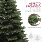 Árbol de Navidad Artificial 180 cm con 1050 Ramas y Base de Acero Plegable Montaje Rápido para Salón Interior Verde Árbol de Navidad Artificial 180 cm con 1050 Ramas y Base de Acero Plegable Montaje Rápido para Salón Interior Verde