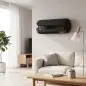 Calefactor Eléctrico de Pared 2000W con 3 Modos Pantalla LED Termostato Temporizador y Oscilación Negro
