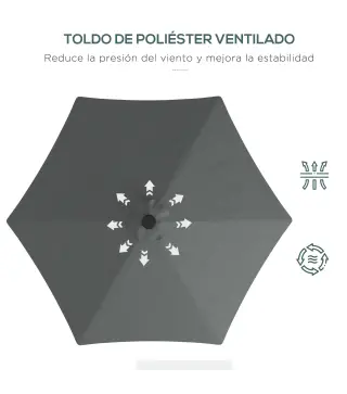 Sombrilla de Jardín