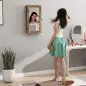 Espejo Joyero de Pared con Cerradura y Varios Compartimentos Montar en Pared o Puerta Marrón Rústico y Forro Negro