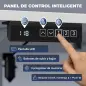 Escritorio Elevable Eléctrico 120x60 cm con 3 Memorias Pantalla LED 2 Ganchos y 2 Pasacables Blanco Escritorio Elevable Eléctrico 120x60 cm con 3 Memorias Pantalla LED 2 Ganchos y 2 Pasacables Blanco