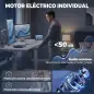 Escritorio Elevable Eléctrico 120x60 cm con 3 Memorias Pantalla LED 2 Ganchos y 2 Pasacables Blanco Escritorio Elevable Eléctrico 120x60 cm con 3 Memorias Pantalla LED 2 Ganchos y 2 Pasacables Blanco