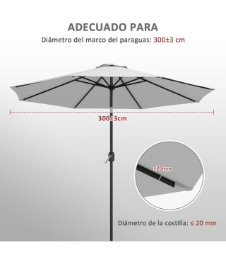 Toldo de Sombrilla