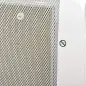 Calefactor Eléctrico 1000W/2000W Radiador de Mica con 2 Niveles de Potencia para 15-20m² 79x27x54 cm Blanco
