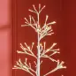Árbol de Navidad Artificial 180 cm con 384 Luces LED Blanco Cálido Ramas Flexibles Base de Acero Blanco Árbol de Navidad Artificial 180 cm con 384 Luces LED Blanco Cálido Ramas Flexibles Base de Acero Blanco