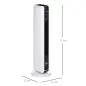 Radiador Eléctrico bajo Consumo 1100/2200W con Mando a Distancia Pantalla LED Temporizador 8H Blanco Radiador Eléctrico bajo Consumo 1100/2200W con Mando a Distancia Pantalla LED Temporizador 8H Blanco