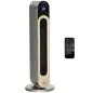 Calefactor Cerámico de Torre 1100/2200W con Mando Pantalla LED Temporizador y Oscilación Ø25x73,5 cm Plata Calefactor Cerámico de Torre 1100/2200W con Mando Pantalla LED Temporizador y Oscilación Ø25x73,5 cm Plata
