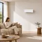Calefactor Eléctrico Bajo Consumo de Pared 2000W con 3 Modos Pantalla LED Termostato Temporizador y Panel de Vidrio Calefactor Eléctrico Bajo Consumo de Pared 2000W con 3 Modos Pantalla LED Termostato Temporizador y Panel de Vidrio