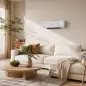 Calefactor Eléctrico Bajo Consumo de Pared 2000W con 3 Modos Pantalla LED Termostato Temporizador y Panel de Vidrio Calefactor Eléctrico Bajo Consumo de Pared 2000W con 3 Modos Pantalla LED Termostato Temporizador y Panel de Vidrio