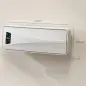 Calefactor Eléctrico de Pared 2000W con 3 Modos Pantalla LED Termostato Temporizador y Oscilación Blanco