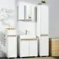 Armario de Baño con Espejo 2 Puertas y Estantes Ajustables Mueble de Baño Colgar 48x15x45 cm Blanco Armario de Baño con Espejo 2 Puertas y Estantes Ajustables Mueble de Baño Colgar 48x15x45 cm Blanco